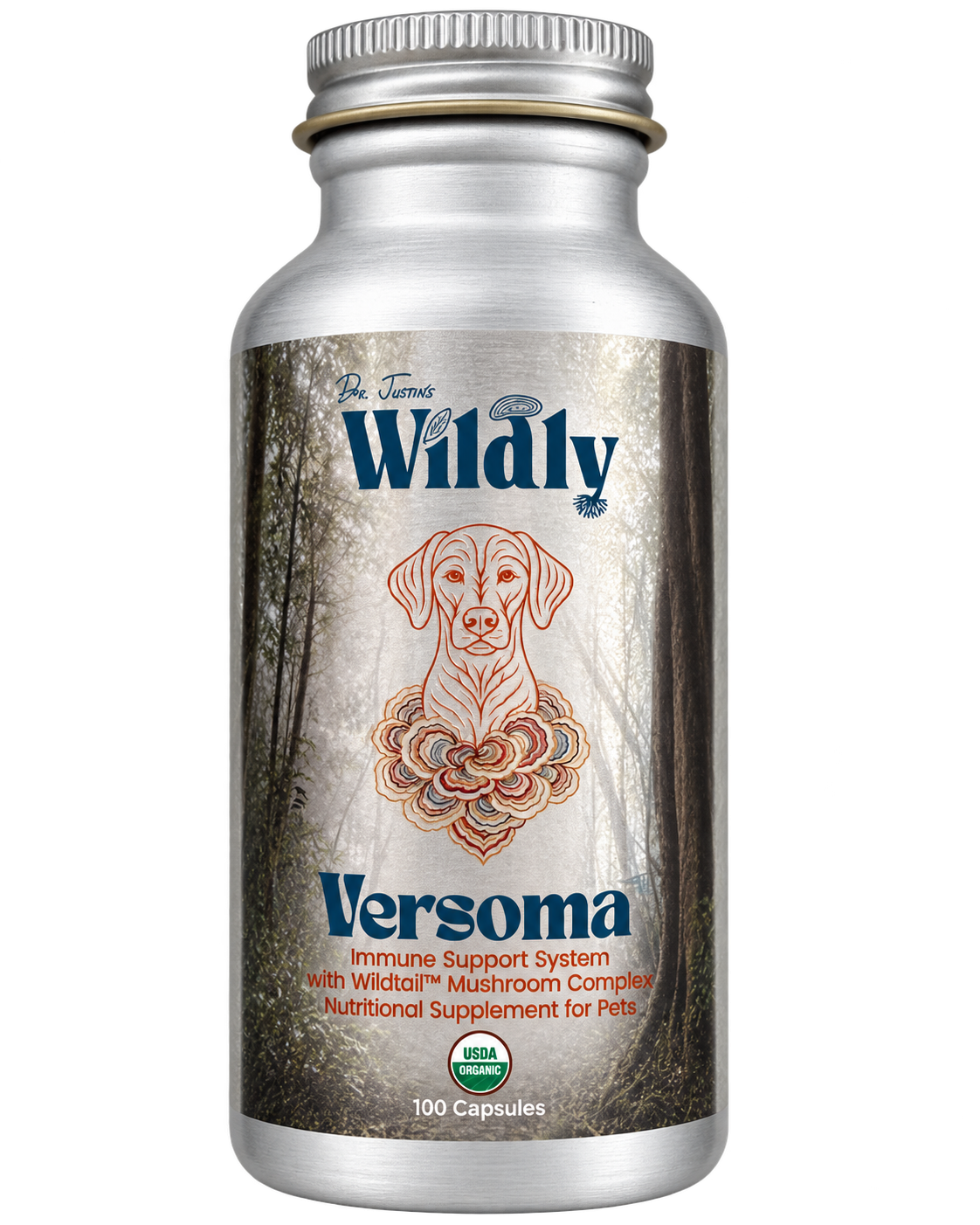 Versoma jar — 100 capsules